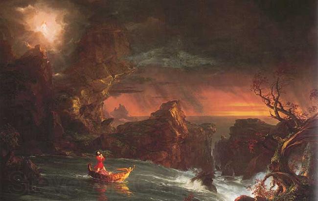 Thomas Cole The Voyage of Life: Manhood Germany oil painting art